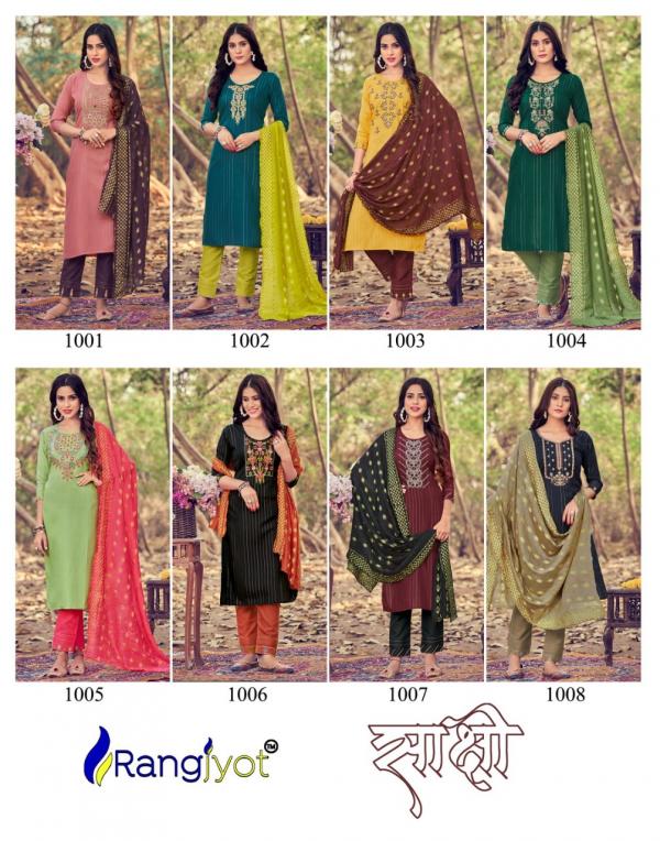 Rangjyot Sakshi Cotton Reaymade Designer Collection